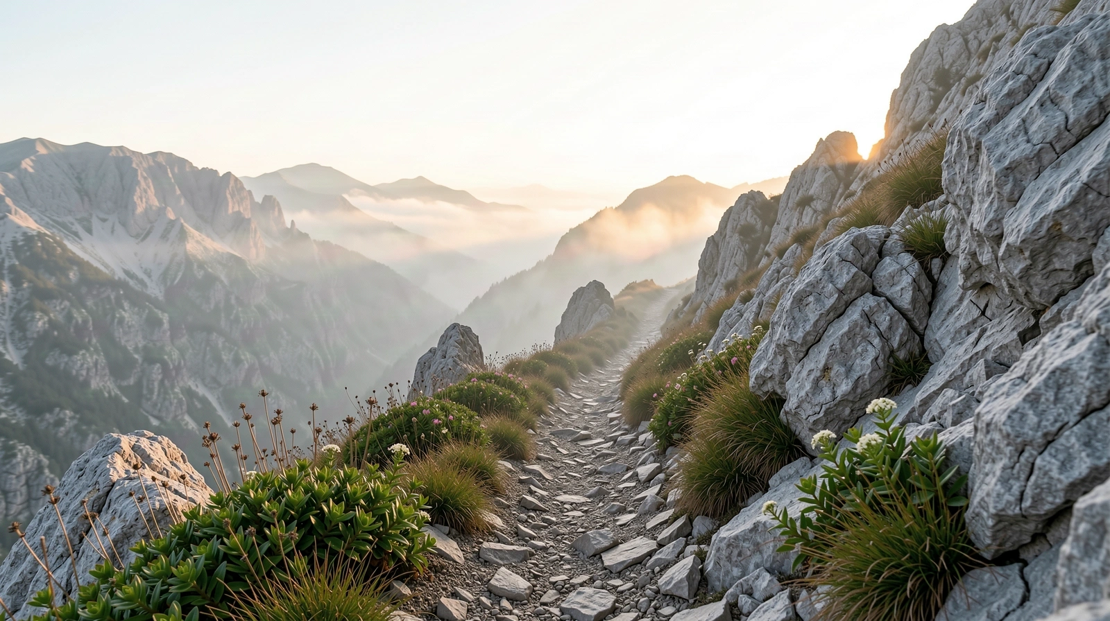 Natural rugged terrain representing resilience